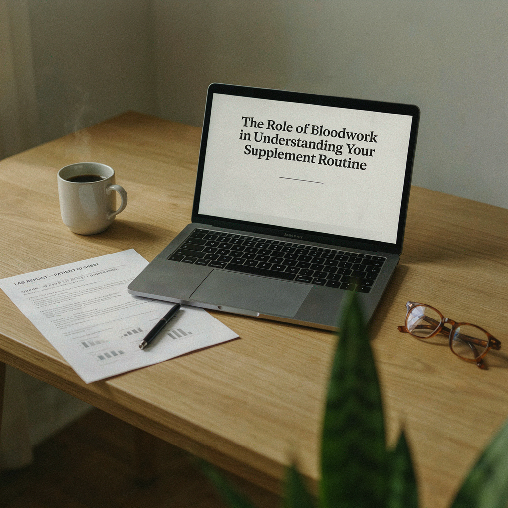 The Role of Bloodwork in Understanding Your Supplement Routine